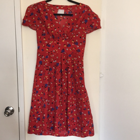 Anthropologie Dresses & Skirts - Anthropologie Hi There by Karen Walker Red Dress